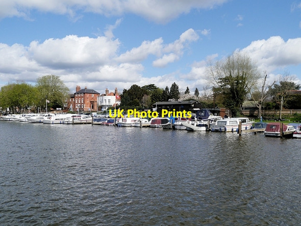 Photo 6"x4" River Thames, Datchet Windsor\/SU9676 c2015
