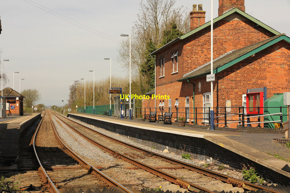 Photo 6"x4" Wainfleet Station Wainfleet St Mary c2015