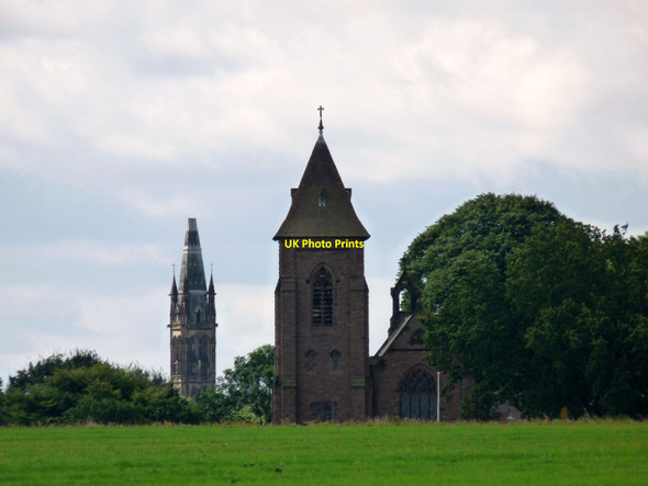 Photo 6"x4" The two towers Bescar c2009