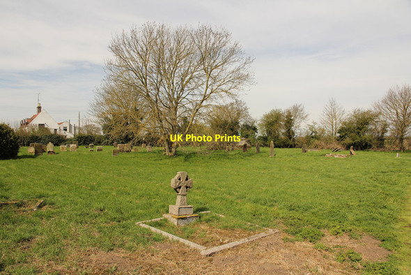Photo 6"x4" Site of All Saints' church Wainfleet Bank c2015