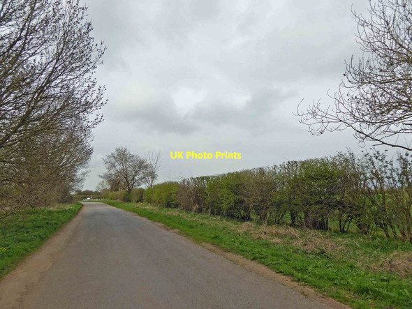 Photo 6"x4" Minor road near Hungerton Hungerton c2015