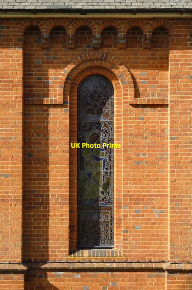 Photo 6"x4" Window, Albury 'new' church Albury\/TQ0547 c2015