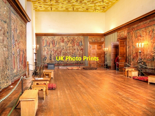 Photo 6"x4" Hampton Court Palace, Henry VIII's Great Hall Surbiton c2015