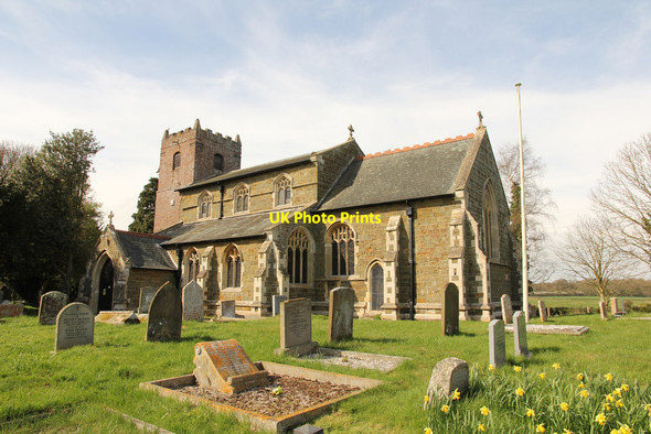 Photo 6"x4" St.Peter & St.Paul's church Bratoft c2015