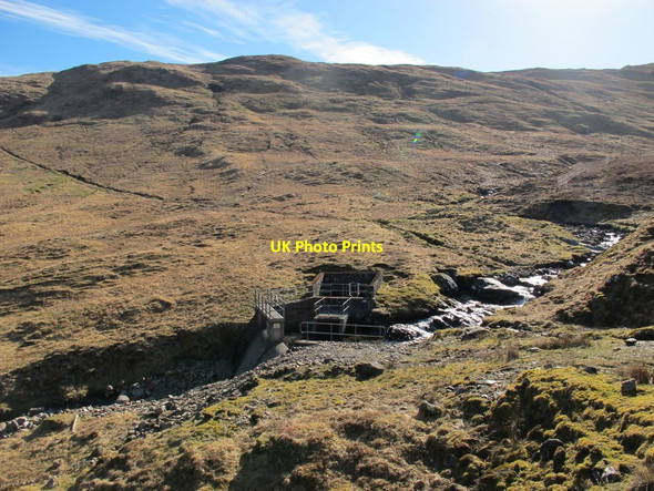 Photo 6"x4" Small Dam on Lubchurran Burn Lubchurran Burn c2015