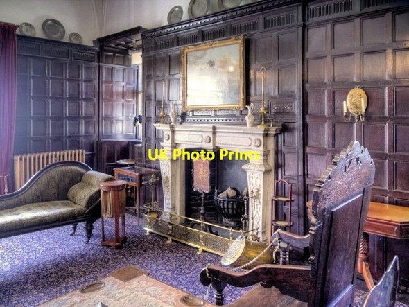 Photo 6"x4" Turton Tower Drawing Room Chapeltown\/SD7315 c2015