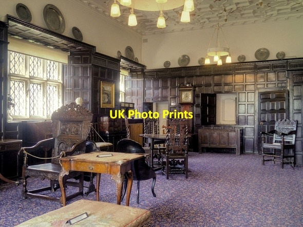 Photo 6"x4" Turton Tower Drawing Room Chapeltown\/SD7315 c2015