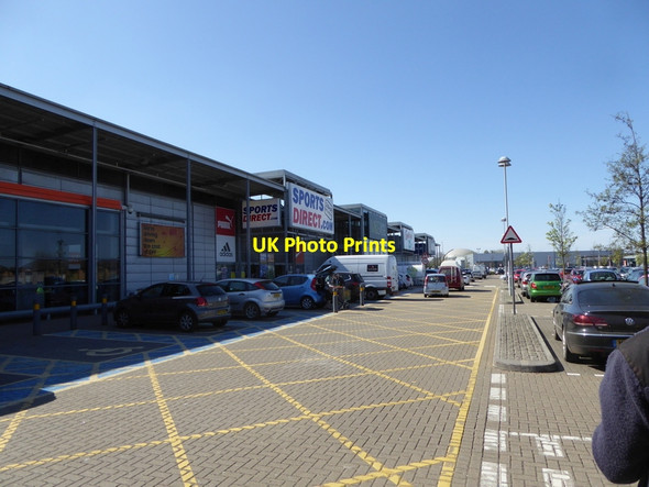 Photo 6"x4" Flower Down Retail Park, Weston-super-Mare Weston-super-Mare c2015