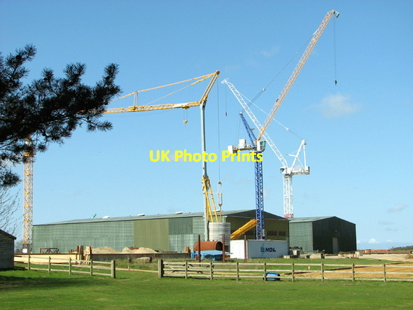 Photo 6"x4" Bellman hangars at the former RAF Bircham Newton Bagthorpe\/TF7932 c2015