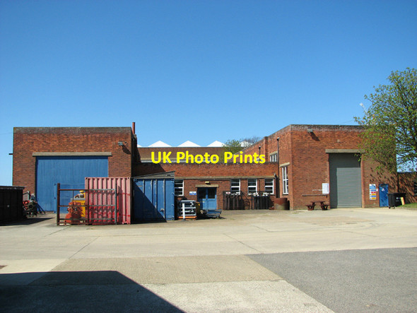 Photo 6"x4" RAF workshops Bagthorpe\/TF7932 c2015