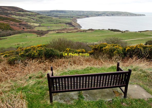 Photo 6"x4" Ravenscar Golf Course View Ravenscar c2015