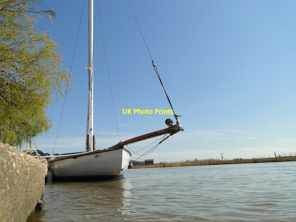 Photo 6"x4" Yacht on the Yare Reedham\/TG4201 c2015