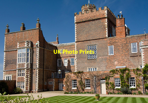 Photo 6"x4" Burton Constable Hall, south face West Newton\/TA1937 c2015
