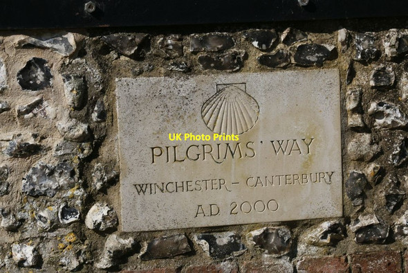 Photo 6"x4" Pilgrims Way Easton\/SU5132 c2015