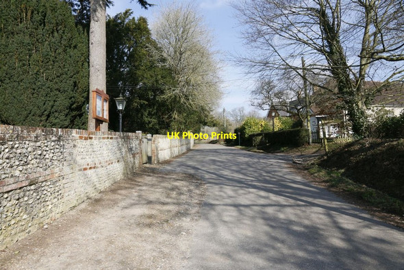 Photo 6"x4" Up Church Lane Easton\/SU5132 c2015