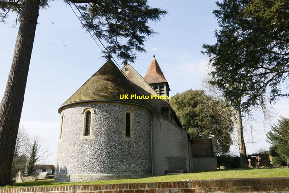 Photo 6"x4" North side of St Swithun Easton\/SU5132 c2015