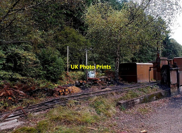 Photo 6"x4" Cable-operated narrow-gauge railway, Hopewell Colliery Cannop c2014