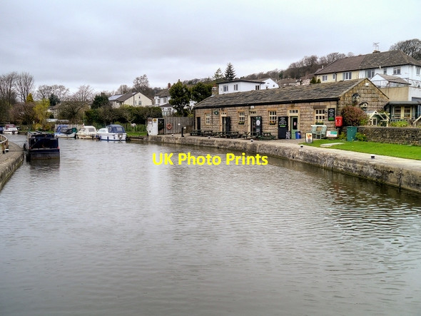 Photo 6"x4" Leeds and Liverpool Canal above Bingley Five-Rise Locks Bingley\/SE1139 c2015