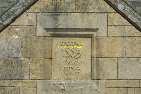 Photo 6"x4" Geilston Halls: detail Cardross\/NS3477 c2015