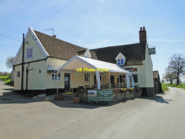 Photo 6"x4" The Ship, Blaxhall, set for the summer Blaxhall c2015