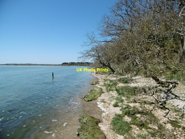 Photo 6"x4" Lepe, coastline Lepe c2015