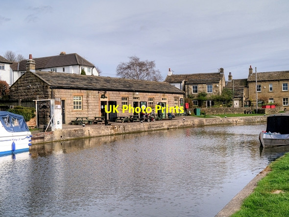 Photo 6"x4" Cafe above Five-Rise Locks at Bingley Bingley\/SE1139 c2015