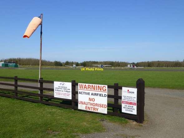 Photo 6"x4" Entrance to Eshott Airfield West Thirston\/NZ1899 c2015
