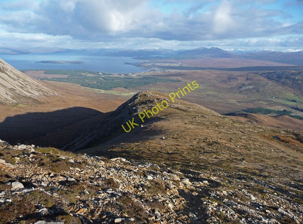 Photo 6"x4" East ridge of Beinn Dearg Bheag Torrin\/Na Torrin c2008