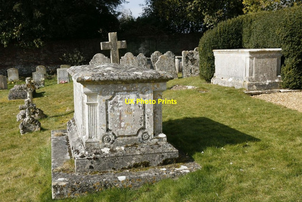 Photo 6"x4" Tombs at St Swithun Easton\/SU5132 c2015