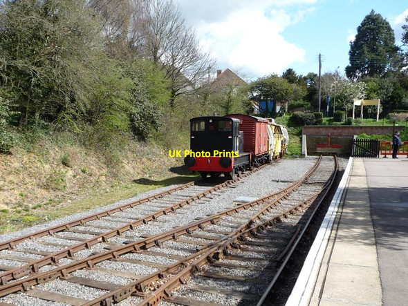 Photo 6"x4" End of the line at Ongar Chipping Ongar c2015