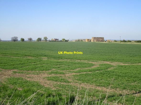 Photo 6"x4" View towards Dovecote Hall Farm Bunker's Hill\/TF2653 c2015
