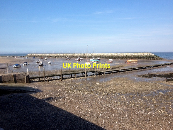 Photo 6"x4" Jetty and Harbour, Llandrillo-yn-Rh\u00c3\u00b4s Colwyn Bay\/Bae Colwyn c2015