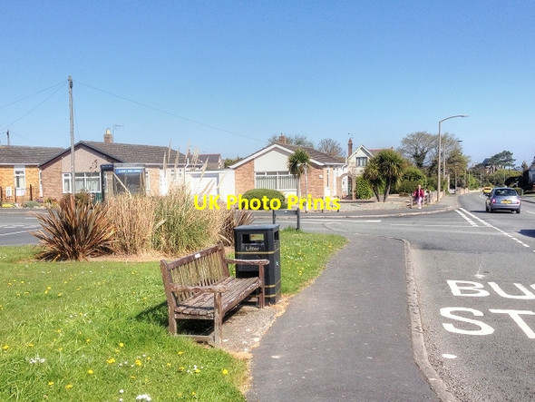 Photo 6"x4" Seat by Llanfair Road, Abergele Abergele c2015