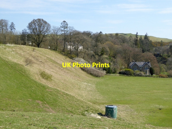 Photo 6"x4" A view of Roberton Roberton\/NT4214 c2015