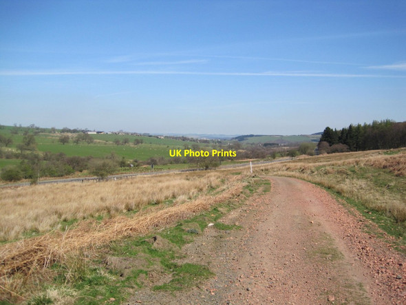 Photo 6"x4" Track towards B6341 Edlingham c2015