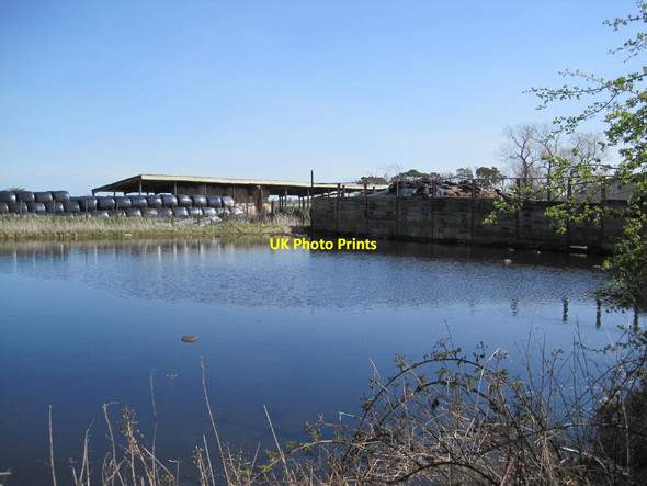 Photo 6"x4" Small Reservoir, Shiel Dykes Glantlees c2015