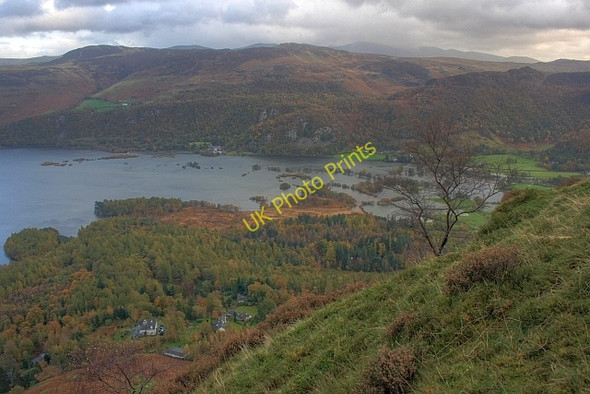Photo 6"x4" Fellside Near Black Crag Grange\/NY2517 c2008
