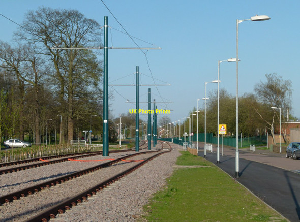 Photo 6"x4" Tramway alongside Eskdale Drive Stapleford\/SK5037 c2015