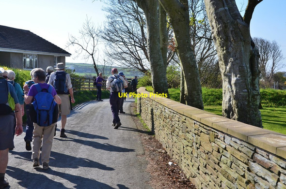 Photo 6"x4" Lane to Ballanette Baldrine c2015