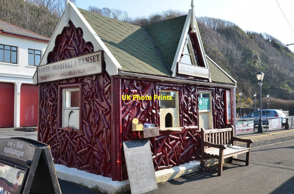 Photo 6"x4" Ticket Office, Manx Electric Railway Douglas\/SC3875 c2015