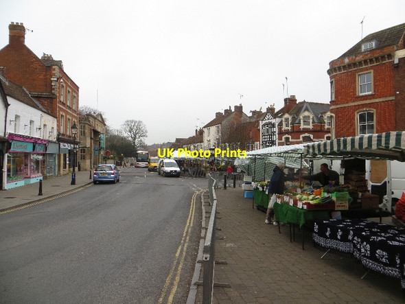 Photo 6"x4" Market, Glastonbury Glastonbury c2015
