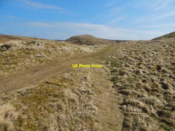 Photo 6"x4" Junction of paths Bellsmyre c2015