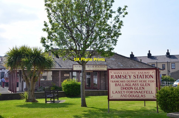 Photo 6"x4" Ramsey Tram Station Ramsey\/SC4594 c2015