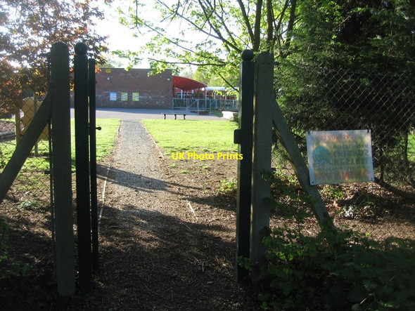 Photo 6"x4" School gates are open Frimley c2015