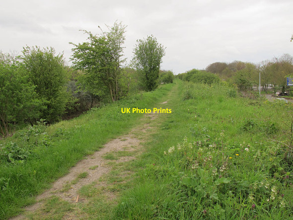 Photo 6"x4" Bexley side of the Ridgeway Thamesmead c2015