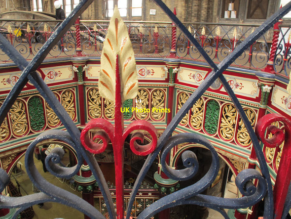Photo 6"x4" Crossness pumping station: detail of restored ironwork Thamesmead c2015