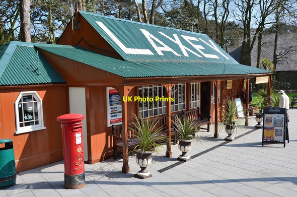 Photo 6"x4" Laxey station Laxey c2015