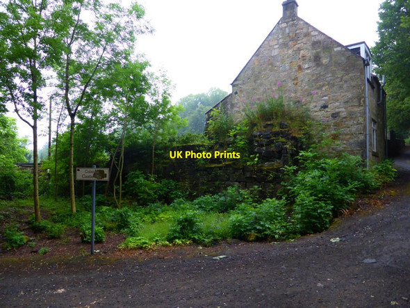 Photo 6"x4" Kilsyth, Colzium Castle Remains Kilsyth c2014