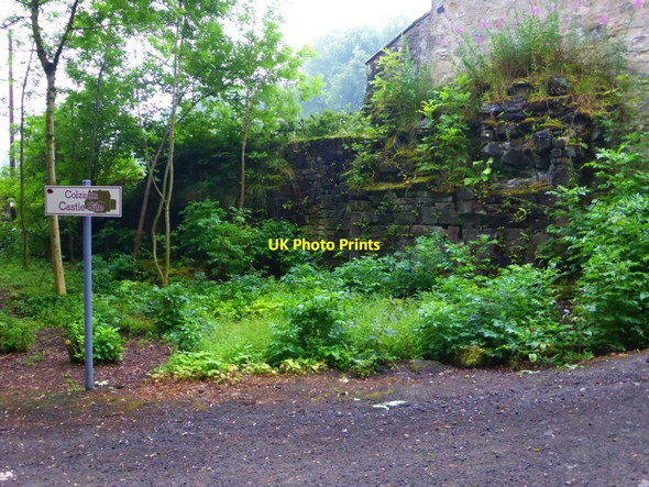 Photo 6"x4" Kilsyth, Colzium Castle Remains [2] Kilsyth c2014