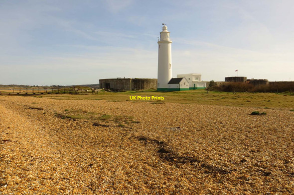 Photo 6"x4" Looking towards Hurst Point Lighthouse Keyhaven c2015